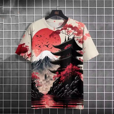 All Over Print Half Sleeve T-Shirt