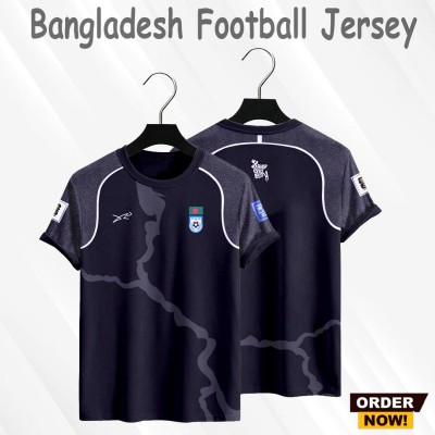 Bangladesh Football Jersey-Black