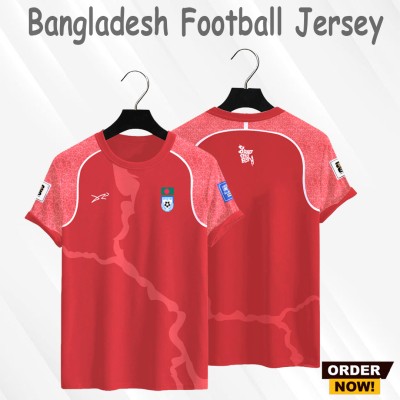 Bangladesh Football Jersey-Red